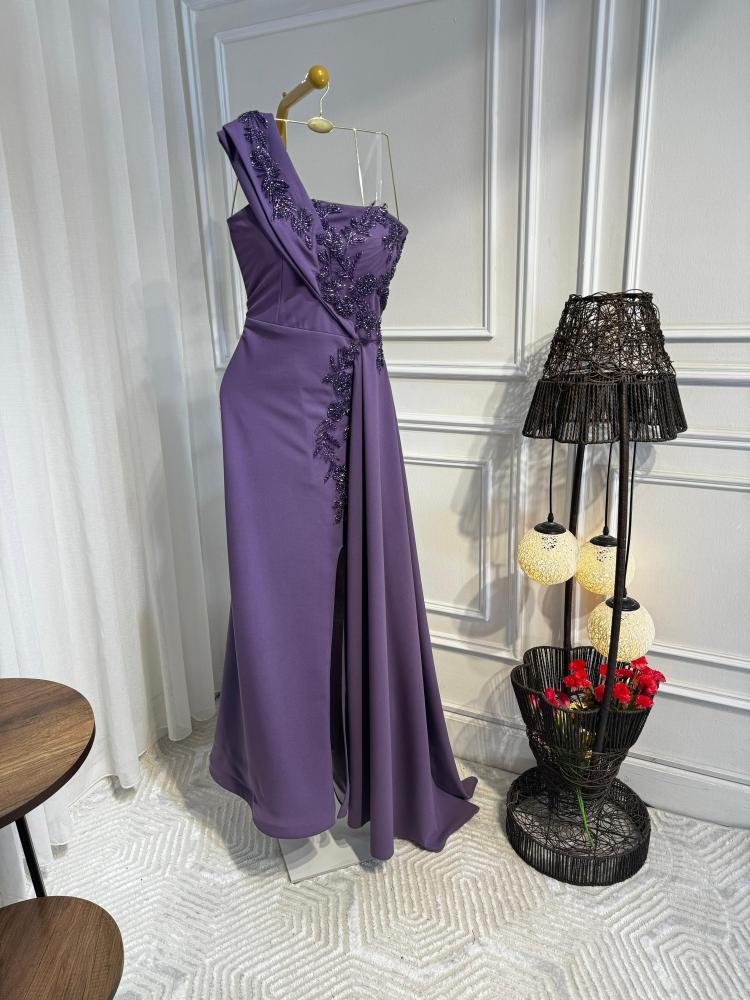 فستان لكرا استرتش