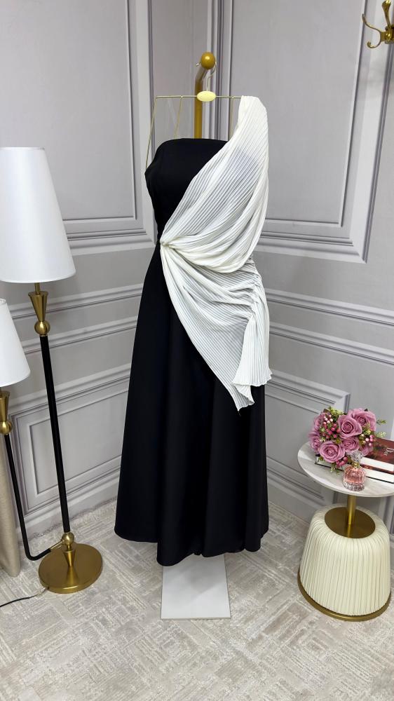 فستان سهرة تفته استرتش