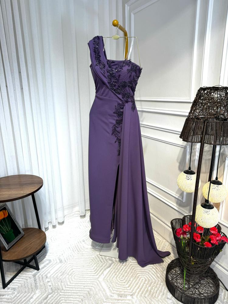 فستان لكرا استرتش