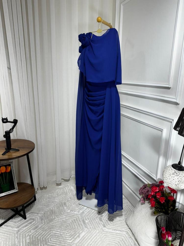 فستان شيفون جورجيت مبطن