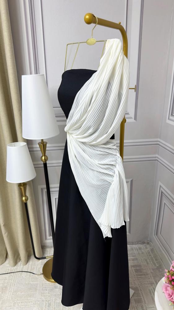 فستان سهرة تفته استرتش