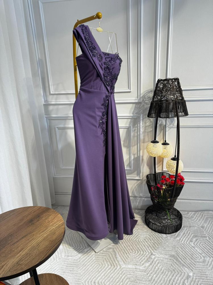 فستان لكرا استرتش