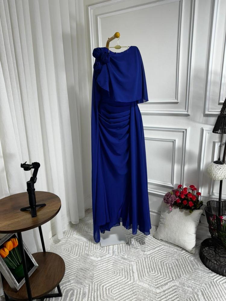 فستان شيفون جورجيت مبطن