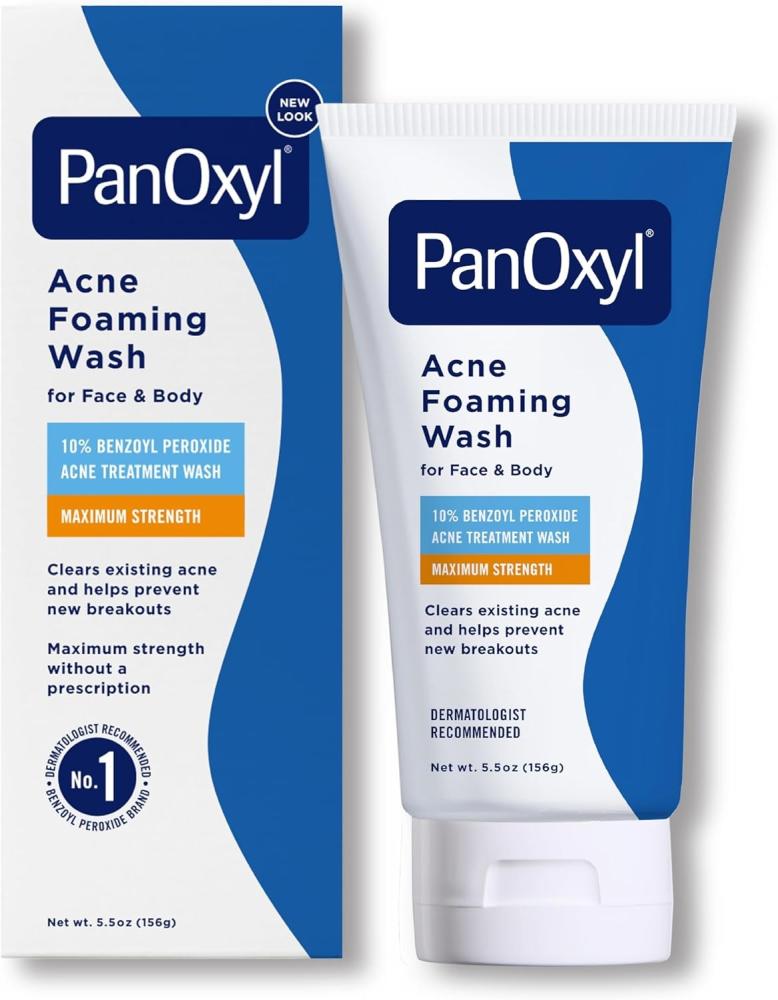 بان أوكسيل - غسول رغوي لعلاج حب الشباب 10% / PanOxyl Acne Foaming Wash 10% Benzoyl Peroxide