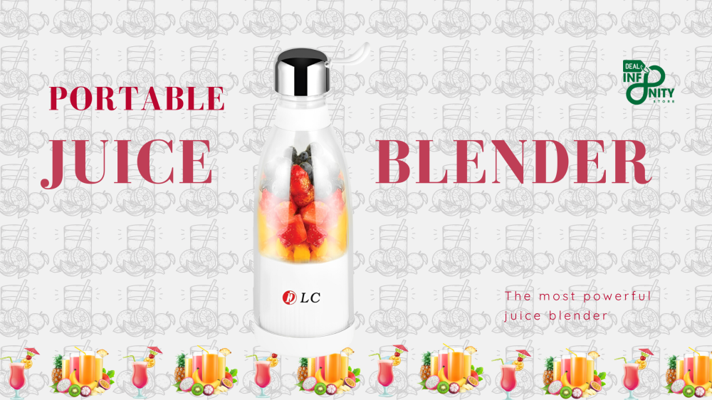 خلاط العصير المحمول DLC-39051 – عصير طازج في أي وقت وأي مكان