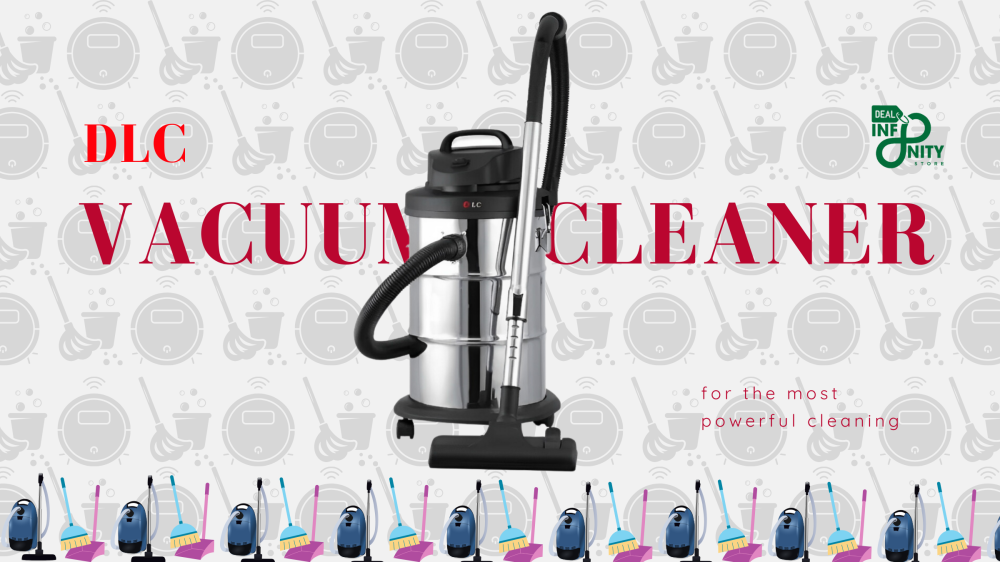 مكنسة كهربائية رطب وجاف DLC-39023S – تنظيف فعّال لكل مكان