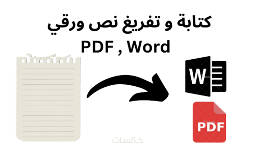 كتابة اوراق word بطريقة احترافية وتسليمها بصيغات م...