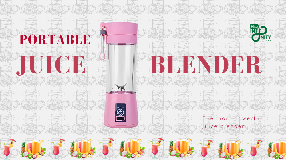 خلاط العصير المحمول DLC-39049 – عصائر طازجة في أي وقت وأي مكان