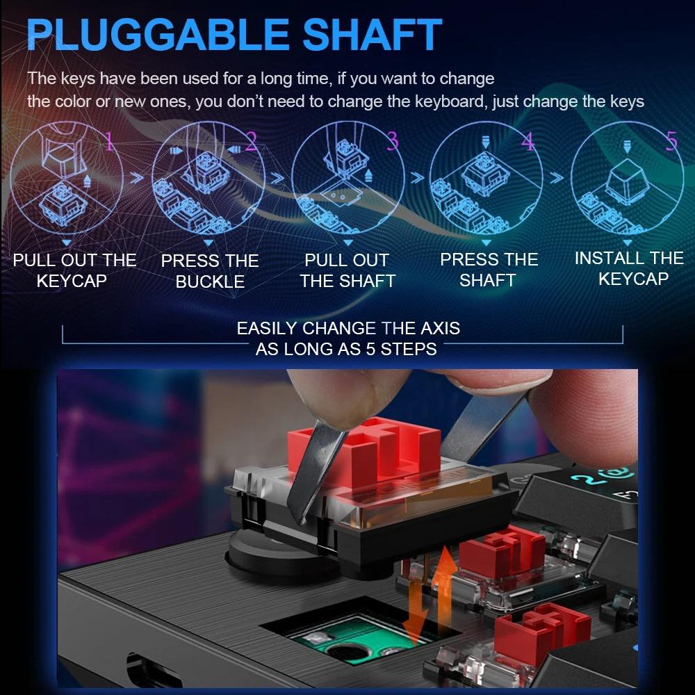 Redragon حورس K618 RGB