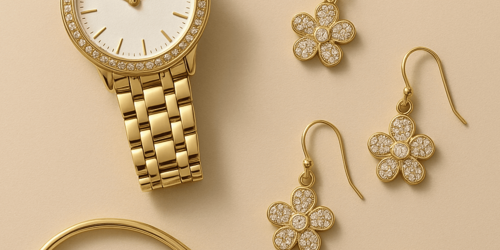أفضل اطقم اكسسوارات نسائية وساعات فاخرة - اداسي