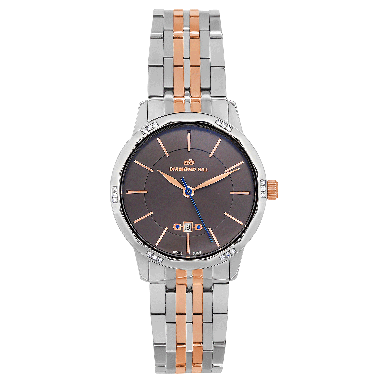 ساعة الماس نسائية ماركة دايموند هيل