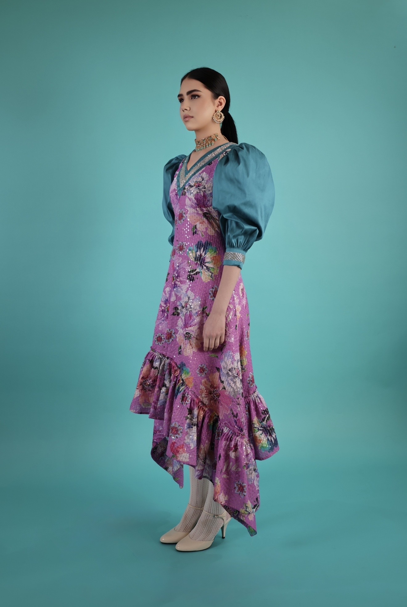 green designer dresses Deep Gown– Teuta Matoshi collection:bridesmaid Size:Mom M shoulder gown with is Sienna Miller Just Wore