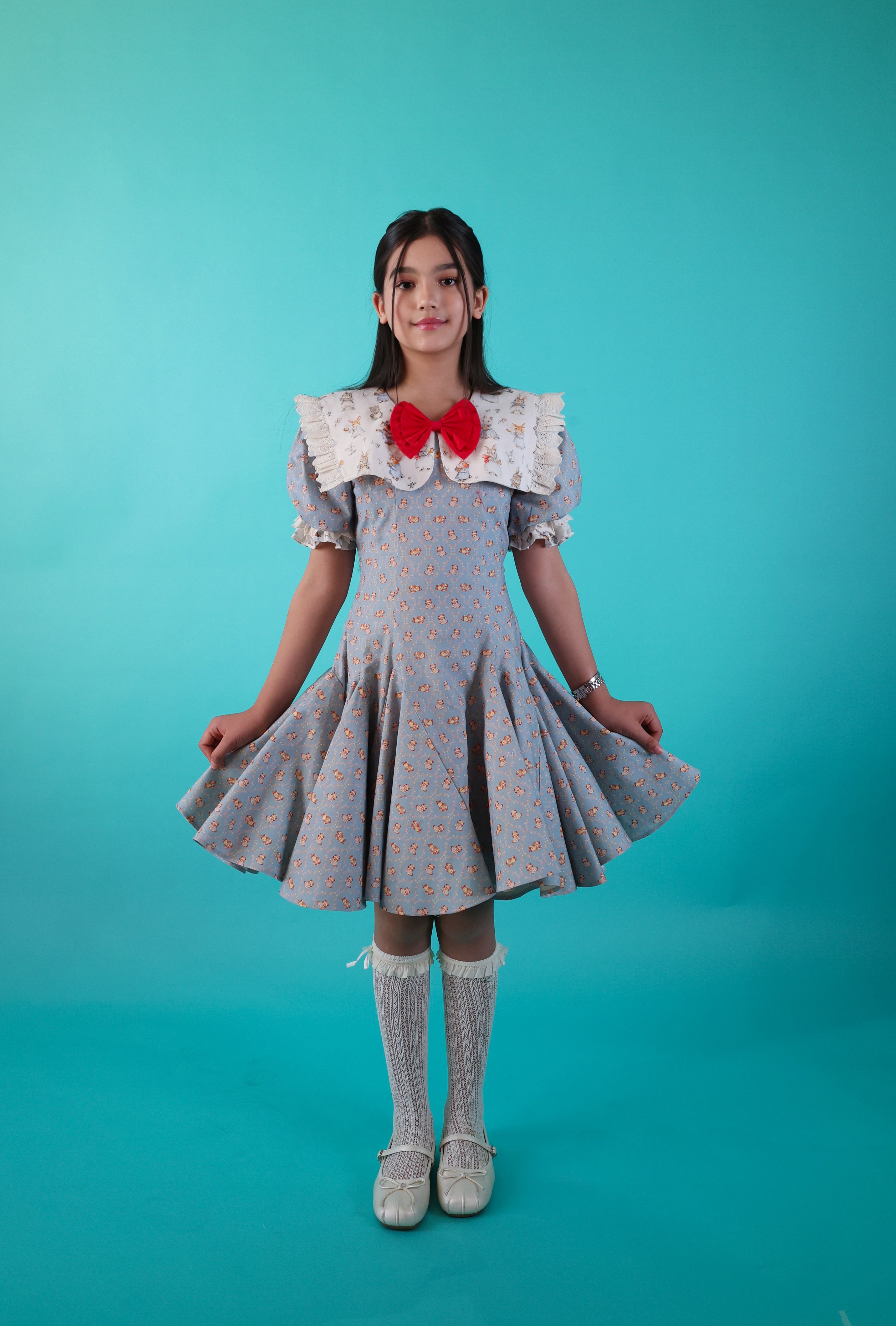 korean cotton dress A with A distinctive cut and fabric made of natural cotton, equipped with elegant details good year welted sole Jinhomg WomenS Cotton Linen Color:bubblegum stripe Jessica Angel 2405 Long