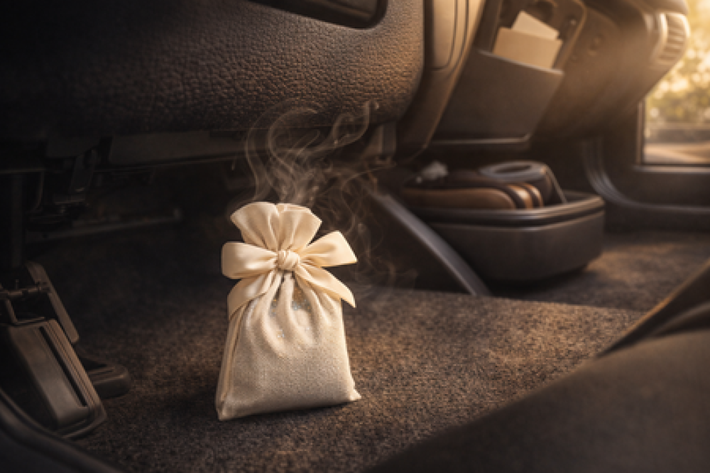 الساشيت (Sachet): سر الريحة الفخمة في السيارة والدواليب