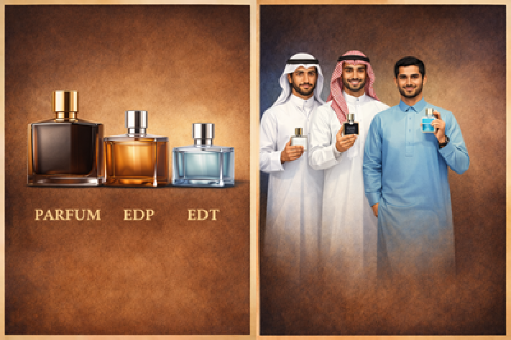 الفرق بين EDP و EDT و Parfum (لا تنخدع بالأسماء)