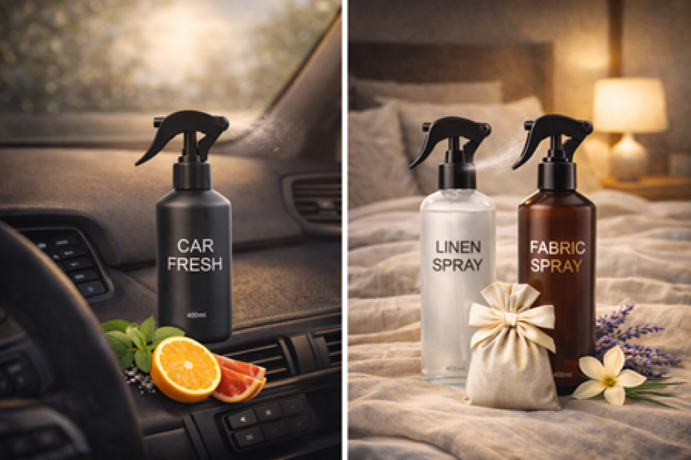 كم رشة معطر سيارة تكفي؟ (عشان ما تصير مزعج)