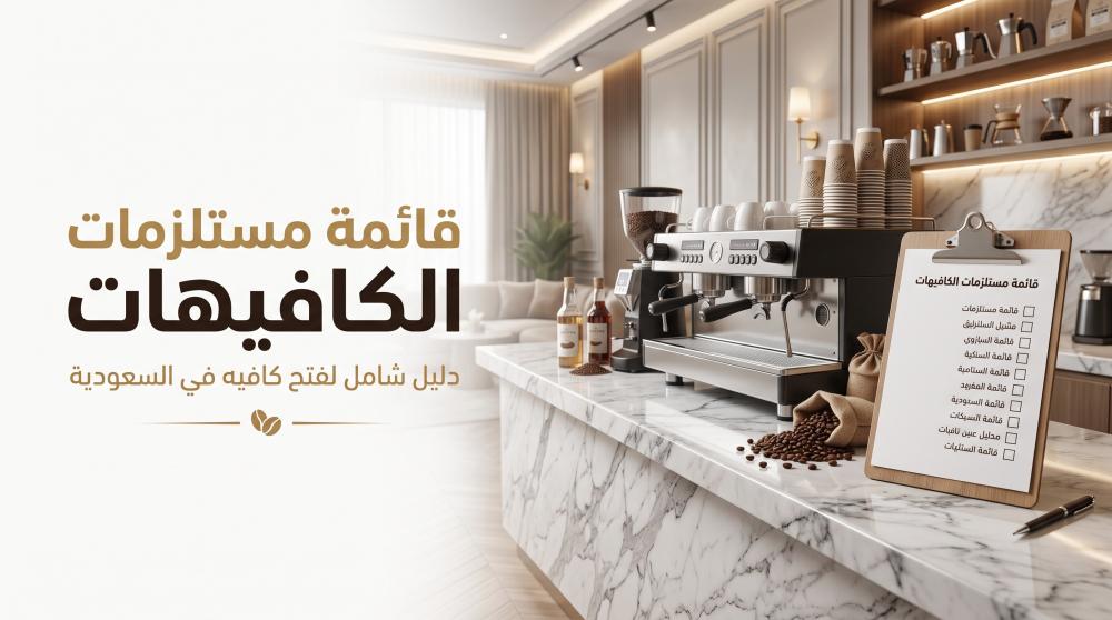 مستلزمات الكافيهات