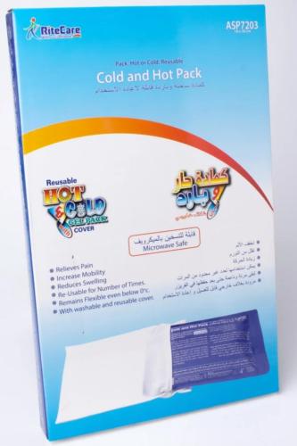 كمادة حار بارد