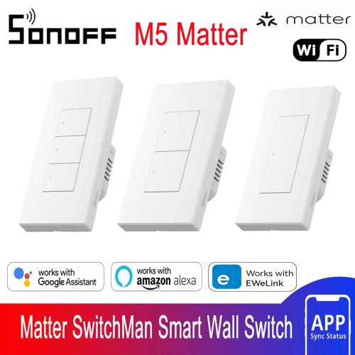 مفتاح الحائط الذكي SONOFF M5