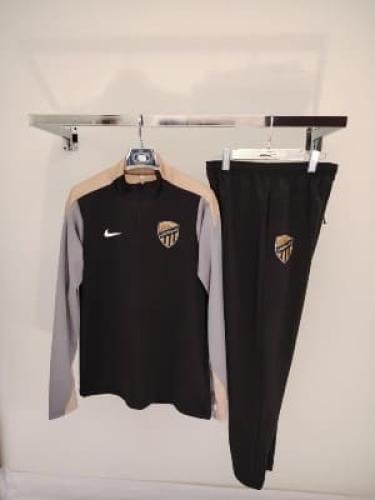 طقم بلوفر نادي الاتحاد معا بنطلون اسود