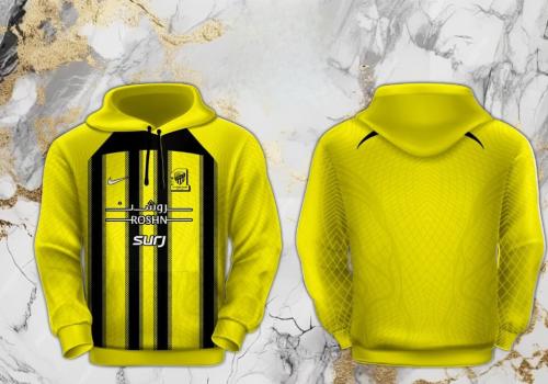 بلوفر الاتحاد الاصفر الجديد موسم 2025