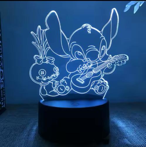 اضاءة ستيتش 3Dمتعدد الألوان