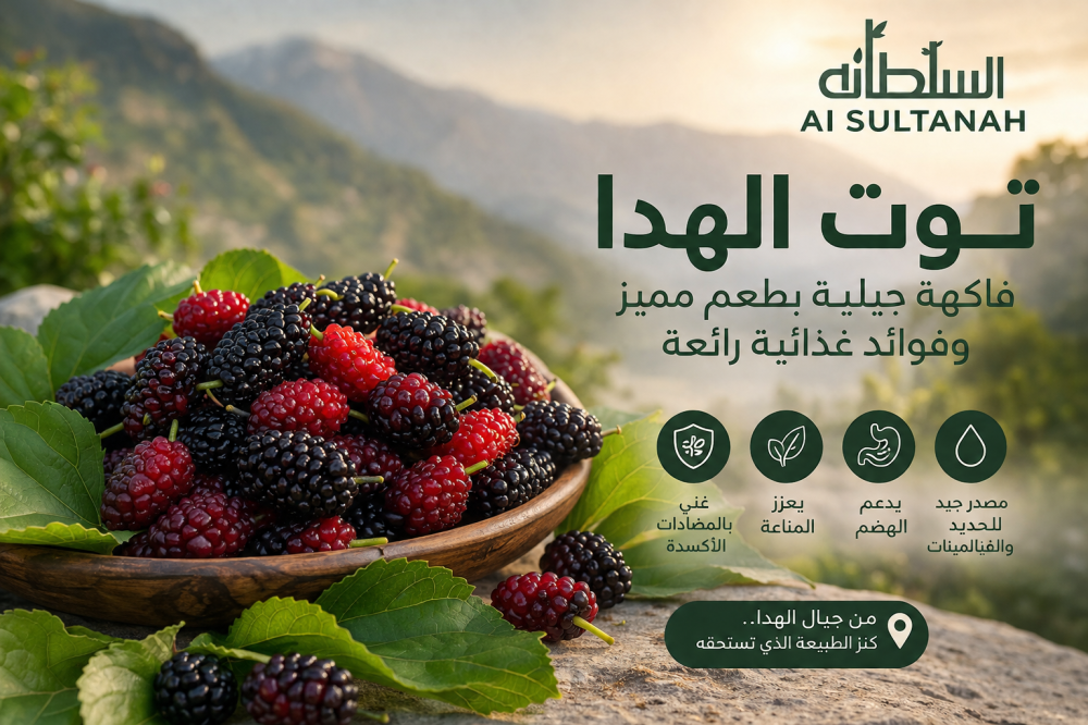 توت الهدا.. فاكهة جبلية بطعم مميز وفوائد غذائية رائعة