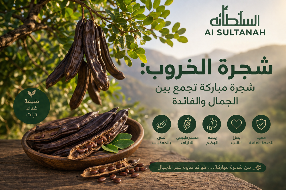 شجرة الخروب: شجرة مباركة تجمع بين الجمال والفائدة