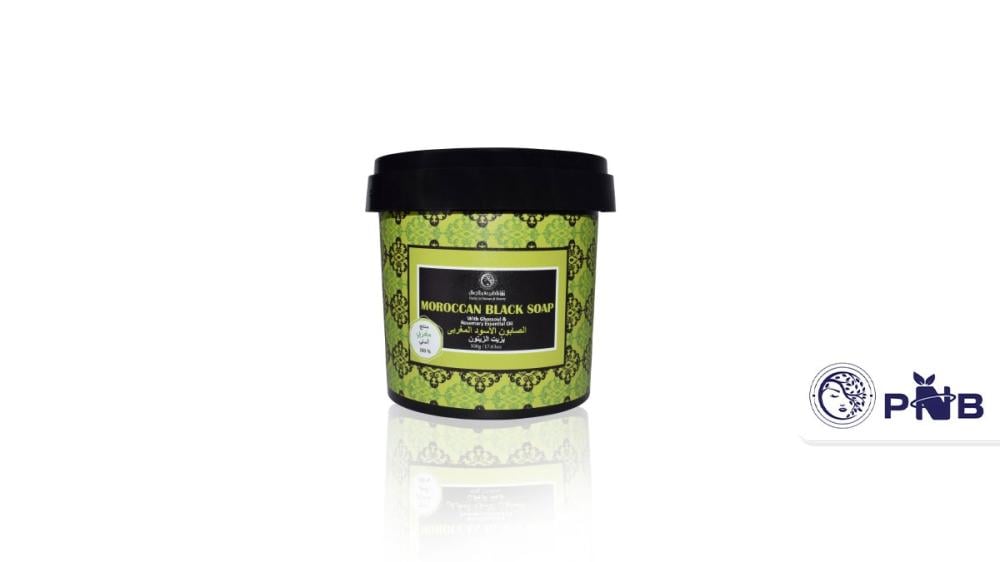 الصابون الاسود المغربي بزيت الزيتون