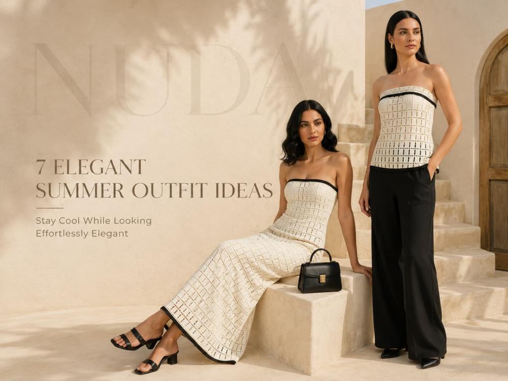 elegant summer outfit ideas for ladies