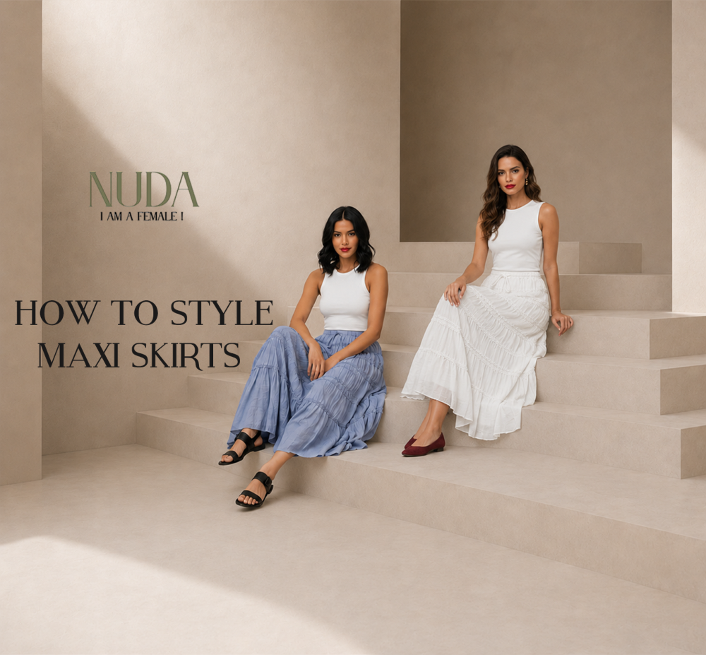 How to Style Maxi Skirts