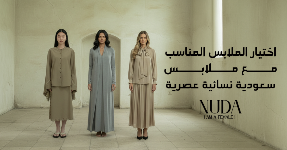 اختيار الملابس بذكاء | دليلك لإطلالة سعودية نسائية عصرية
