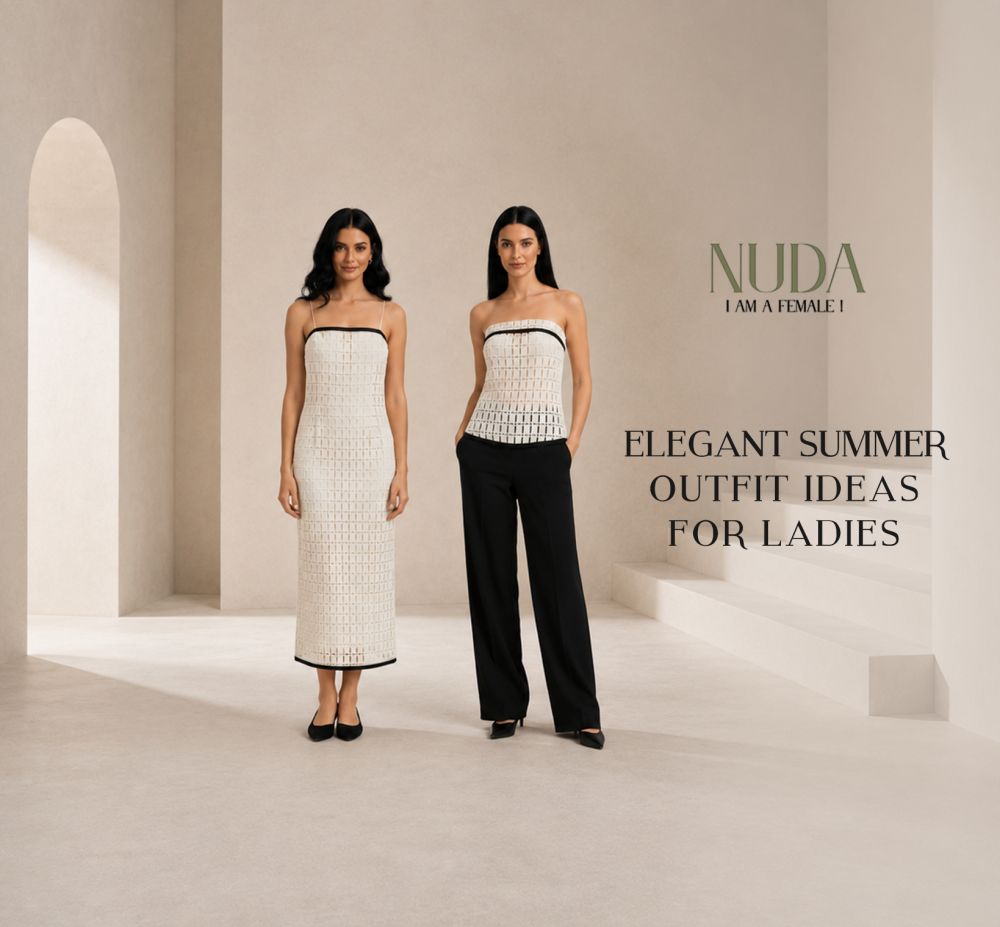 elegant summer outfit ideas for ladies