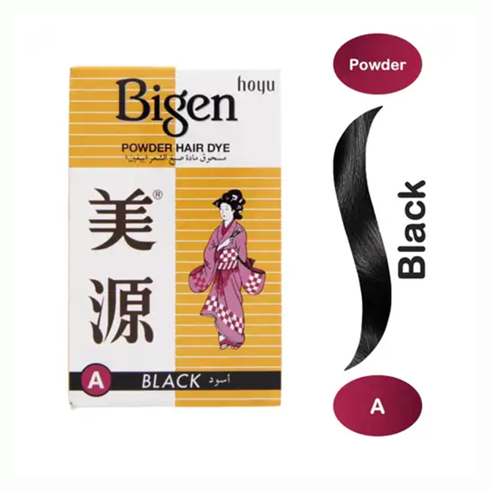 بودرة صبغة شعر بيجين A  أسود