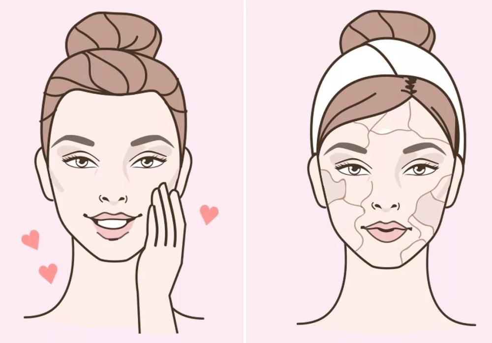 روتين ترطيب البشرة الجافة