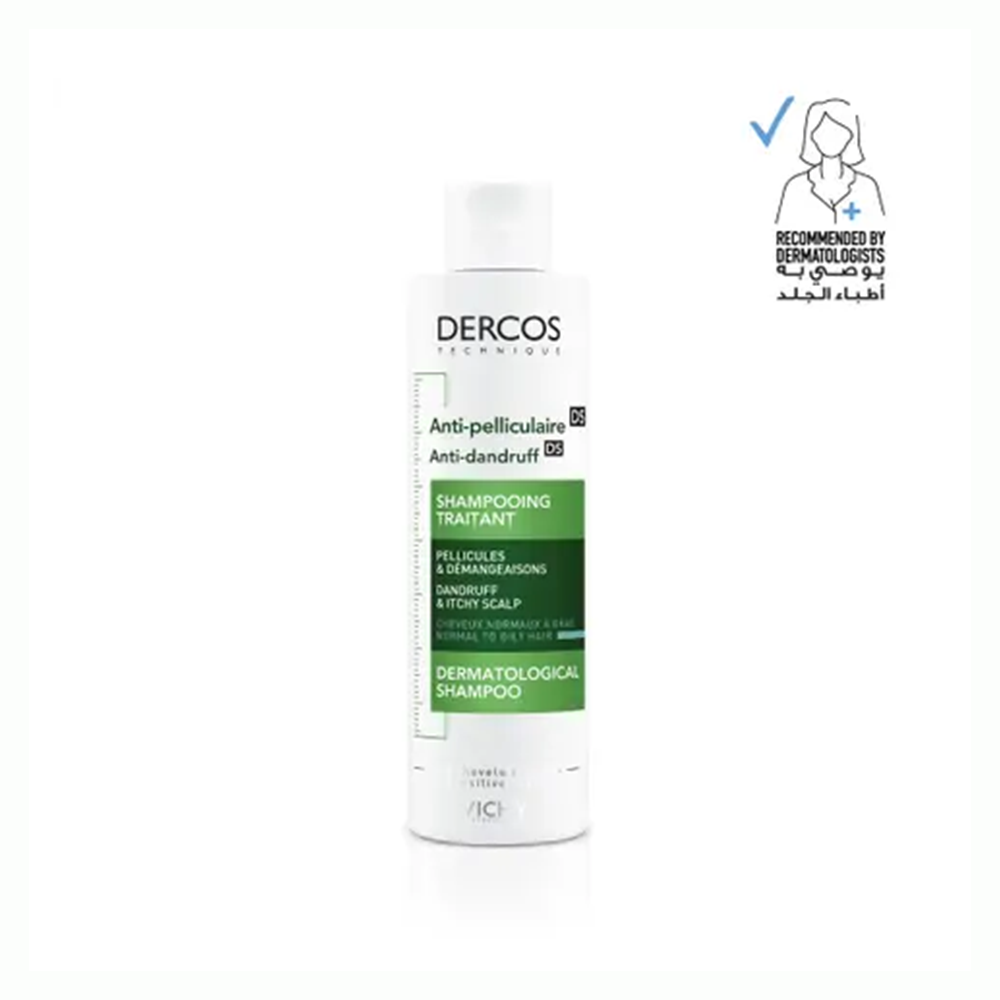 فيشي ديركوس شامبو مضاد للقشرة والشعور بالحكة للبشرة الحساسة 200مل