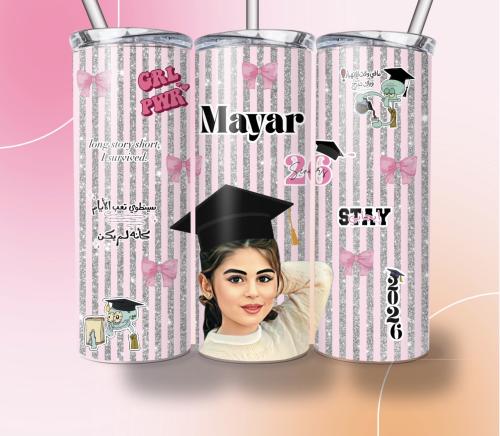 مق تخرج بصورتك  وردي