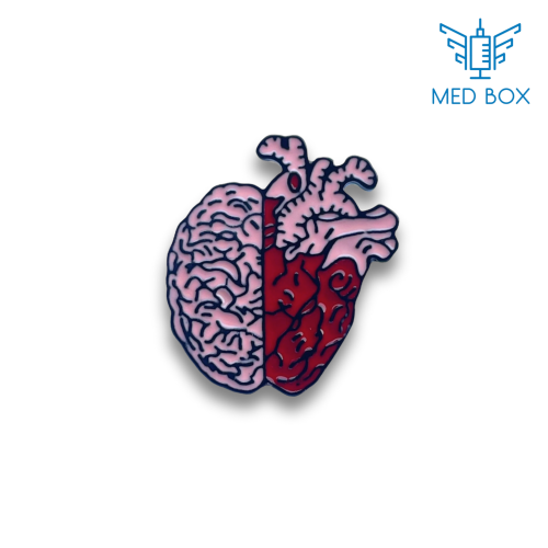 Brain-Heart Pin