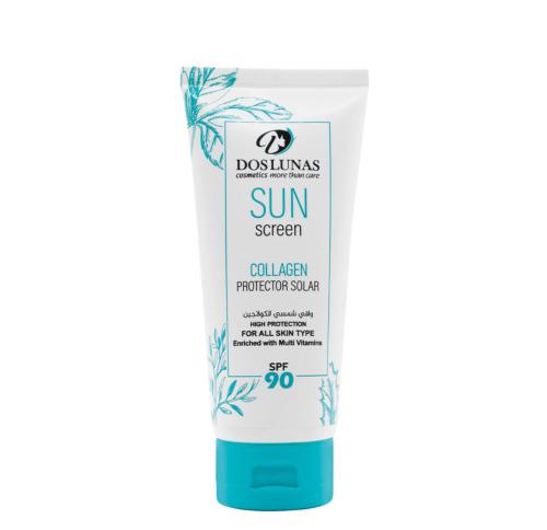 كريم واقي الشمس 90 SPF الكولاجين