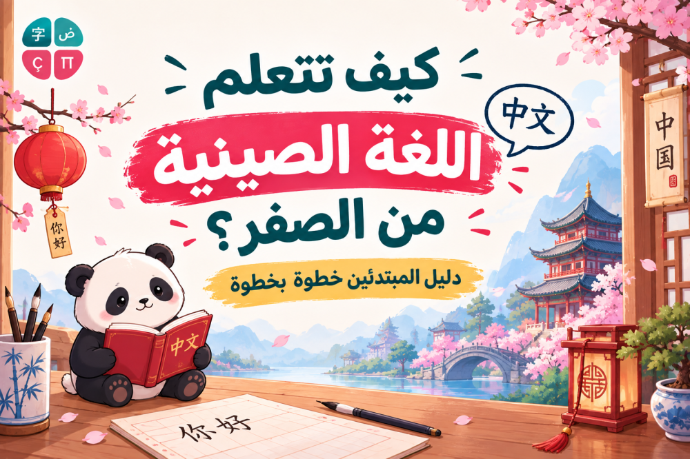 كيف تتعلم اللغة الصينية من الصفر؟ دليل المبتدئين خطوة بخطوة