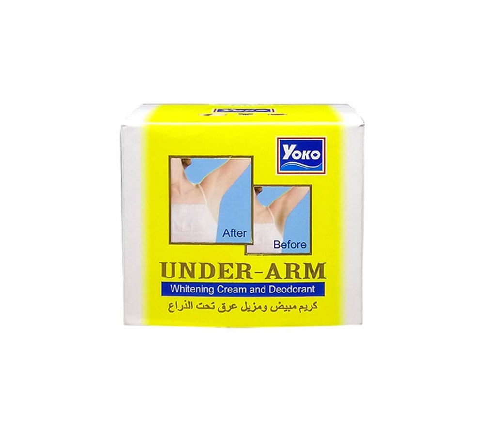 كريم مزيل لرائحة العرق ومبيض للإبطين من يوكو 50 جم