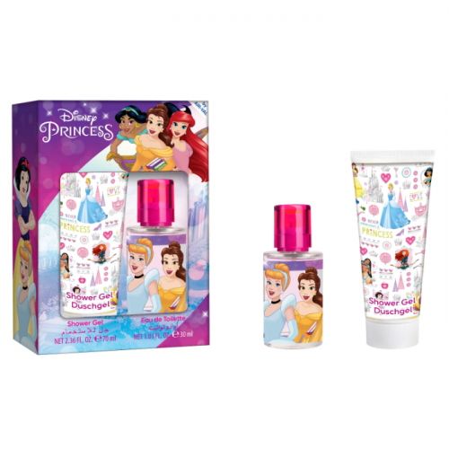 طقم عطر برينسيس للبنات او دي تواليت عطر+شور جل من...
