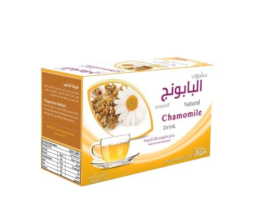 مشروب البابونج الطبيعي من زهرة فيولا 24 كيس