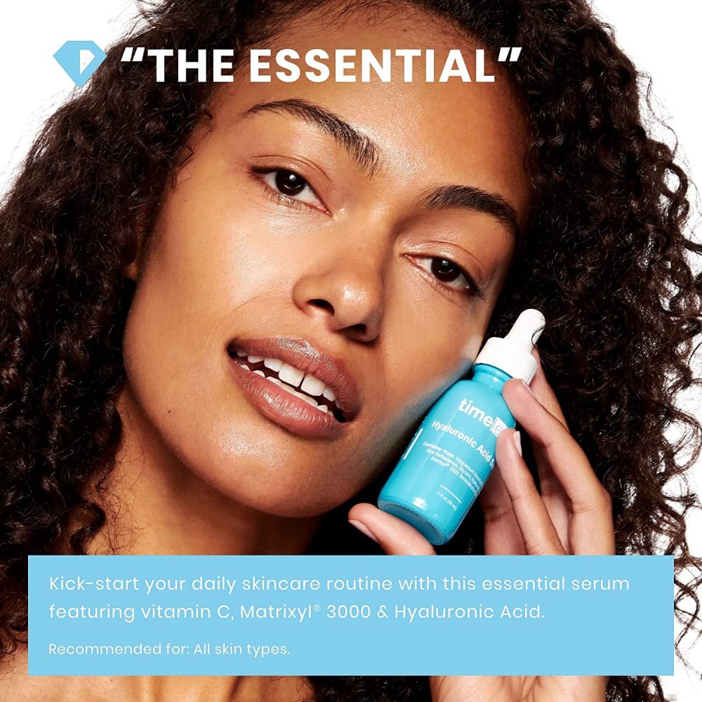 سيروم حمض الهيالورنيك وفيتامين سي للعناية بالبشرة من تايملس