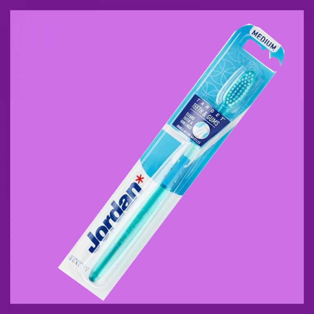 Target Toothbrush for Teeth and Gums Medium by Jordan Original