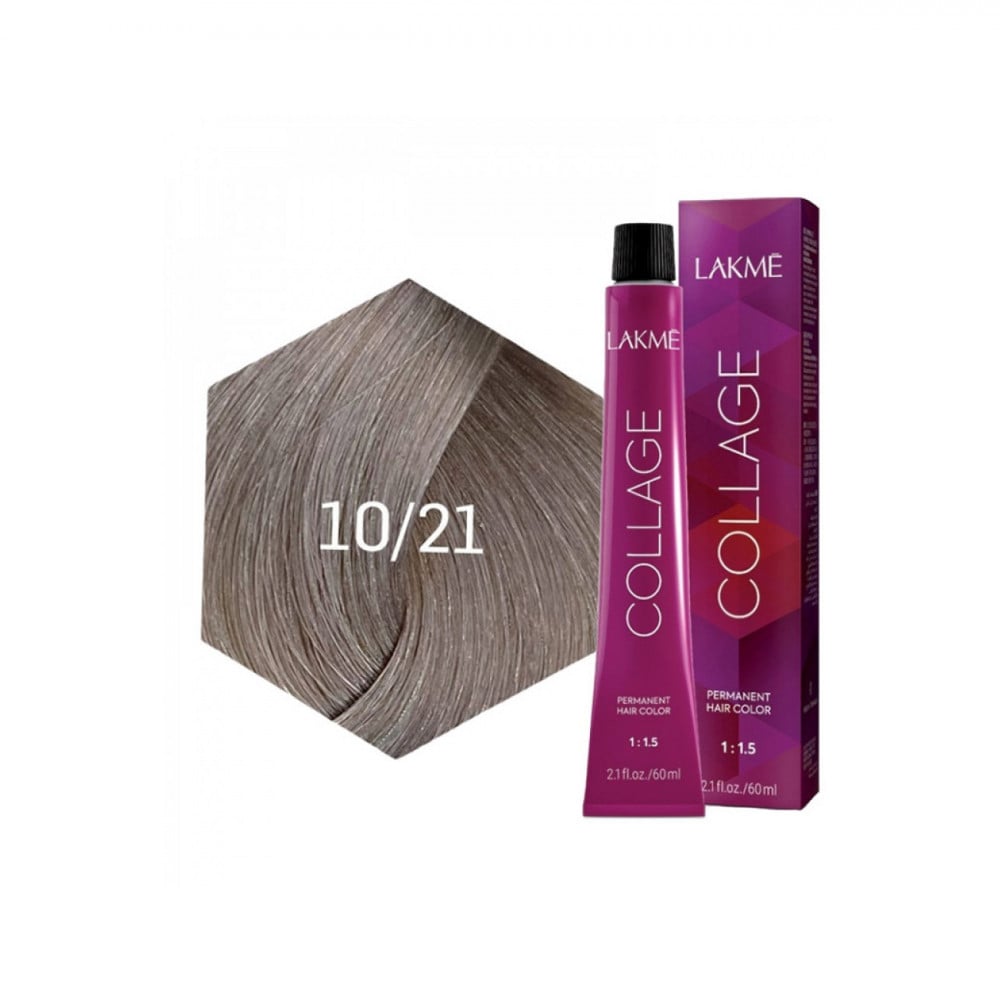 صبغة شعر دائمة أشقر بنفسجي بلاتيني من لاكمي 60 مل