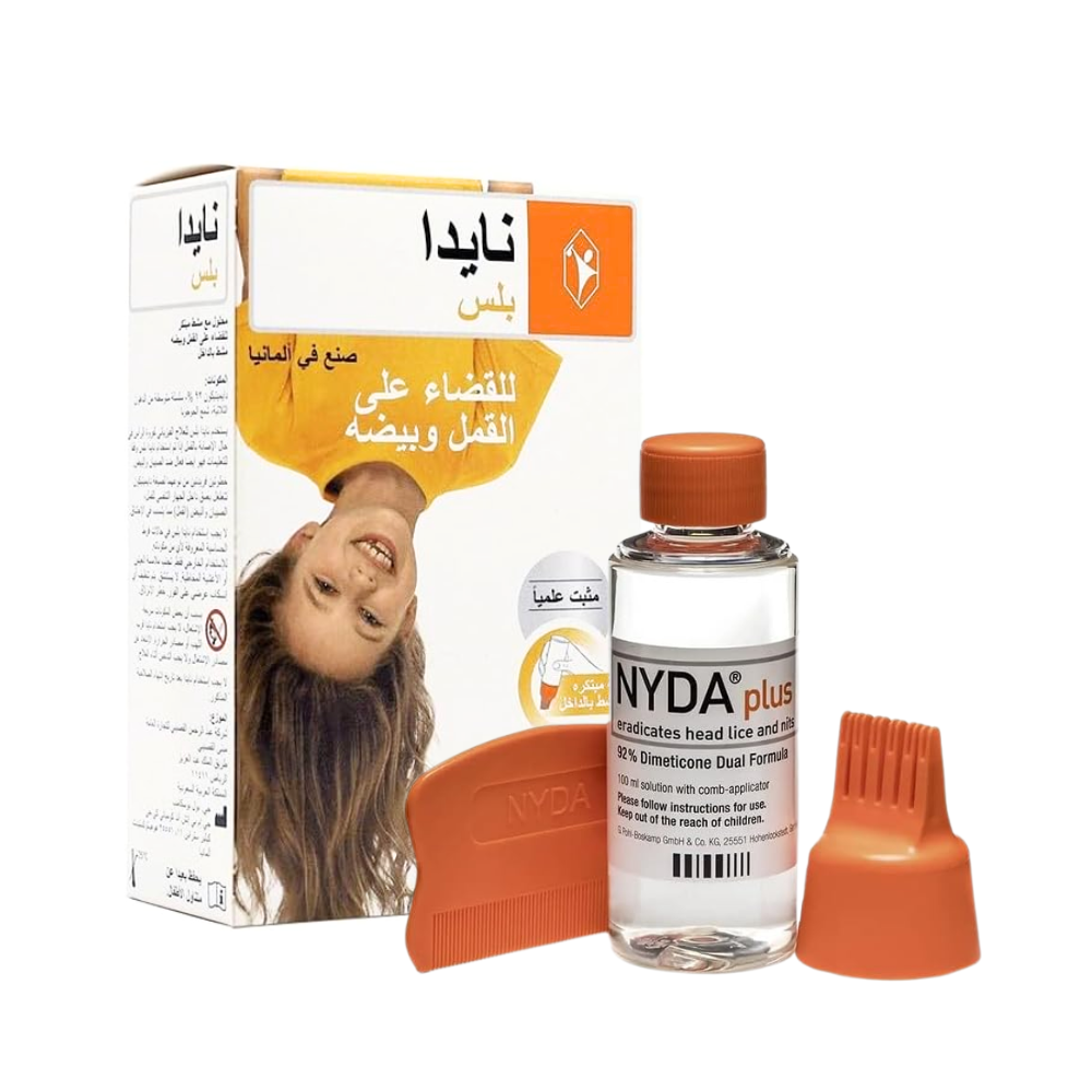 محلول يقضي على قمل الرأس والصئبان من نايدا 100 مل