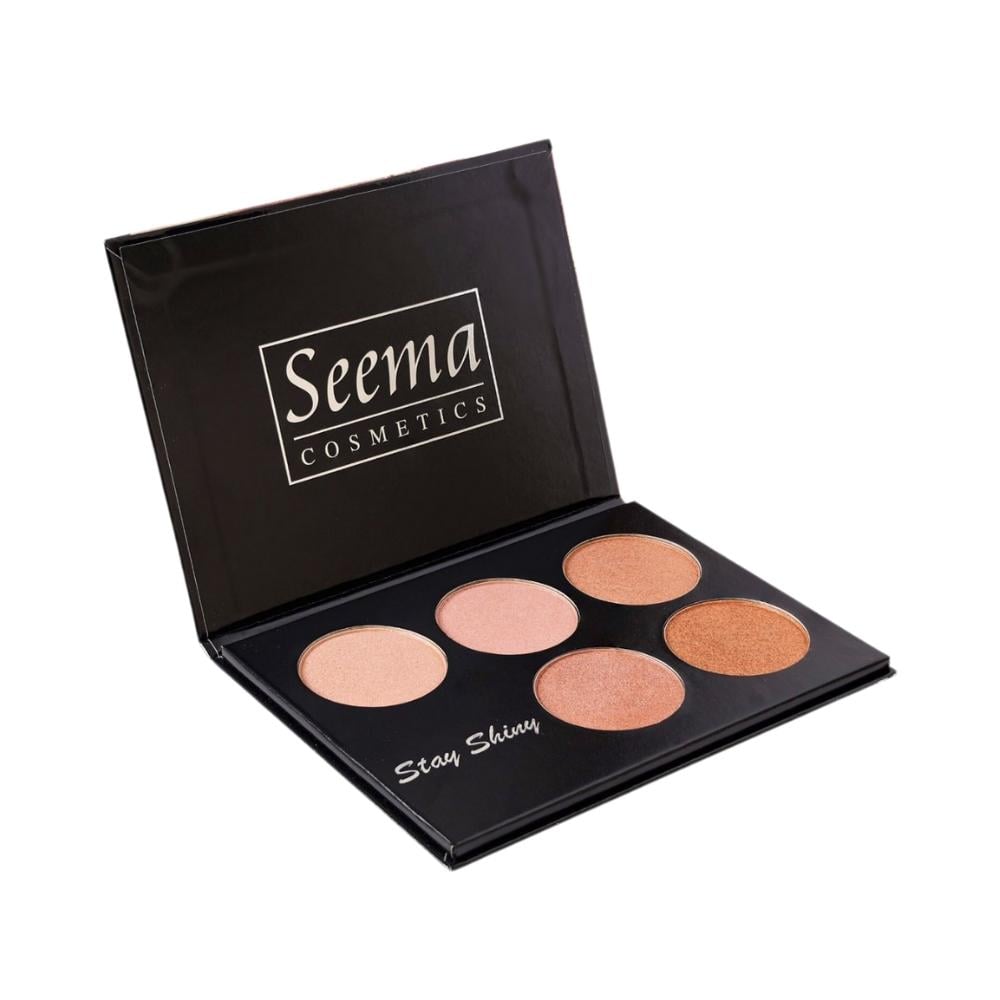 مجموعة إضاءة هايلايتر من سيما - 5 ألوان