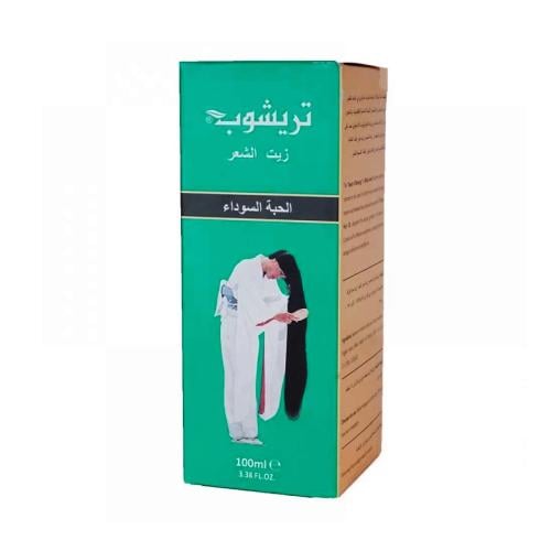 زيت الشعر العشبي الحبة السوداء من تريشوب 100 مل