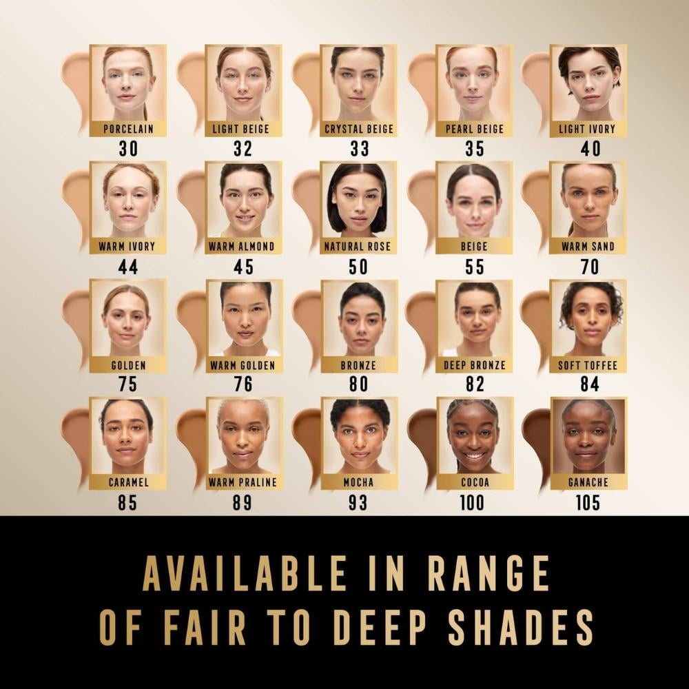 Max Factor Miracle Pure-70 Warm Liquid Makeup Foundation SPF 30 (30 ml)